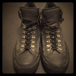 Black Converse Hiking Boots